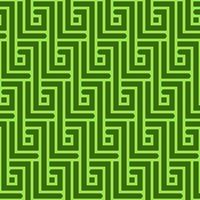 ljus grön abstrakt sömlös mönster med rektangulär sicksack i vektor