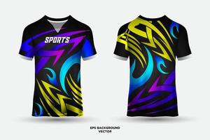 Sporttrikot 02 zwei vektor