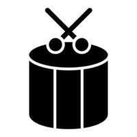 Schlagzeug-Icon-Stil vektor