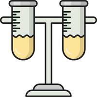 provrör vektor illustration på en bakgrund. premium kvalitet symbols.vector ikoner för koncept och grafisk design.