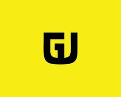 gu ug-Logo-Design-Vektorvorlage vektor