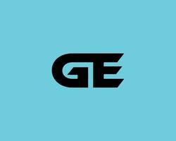 gE t.ex logotyp design vektor mall