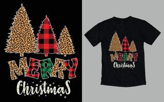 weihnachtstag typografie und grafisches t-shirt design vektor