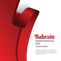 Bahrains självständighetsdag vektor
