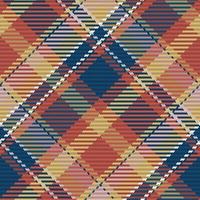 Nahtloses Muster aus schottischem Tartan-Plaid. wiederholbarer hintergrund mit karierter stoffstruktur. Vektorhintergrund gestreifter Textildruck. vektor