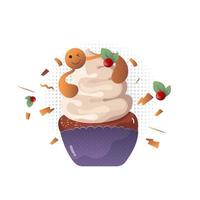 muffin illustration vektor