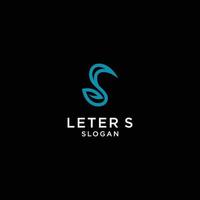 leter s logotyp design ikon mall vektor