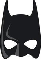 Batman schwarze Maske vektor