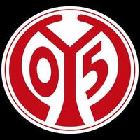 frankfurt am huvud, Tyskland - 2022-10-23 logotyp av de tysk fotboll klubb mainz 05. vektor bild.