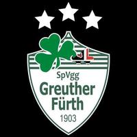 frankfurt am huvud, Tyskland - 2022-10-23 logotyp av de tysk fotboll klubb greuther längre. vektor bild.