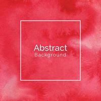 abstrakter roter Aquarellbeschaffenheits-Hintergrundvektor vektor