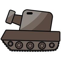 slåss tank illustration vektor