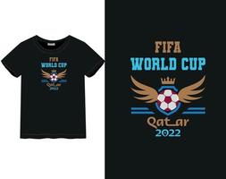 fifa värld kopp t-shirt vektor