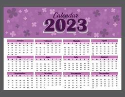 Kalender-Design-Template-Layout vektor