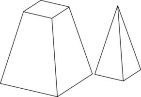 rektanglar, årgång illustration. vektor