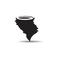 Tornado-Symbol-Logo-Vektor-Design vektor