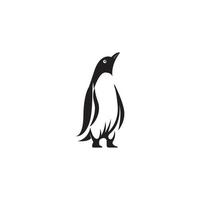 Pinguin-Symbol-Logo-Vektor-Design vektor