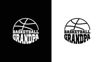 basketboll Citat t skjorta design, typografi vektor