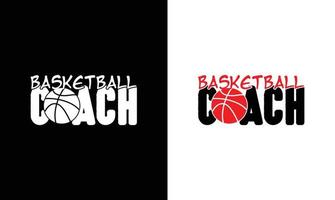 Basketball-Zitat-T-Shirt-Design, Typografie vektor