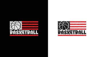 basketboll Citat t skjorta design, typografi vektor