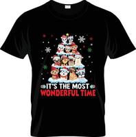 hässliches Weihnachts-T-Shirt-Design, hässlicher Weihnachts-T-Shirt-Slogan und Bekleidungsdesign, hässliche Weihnachtstypografie, hässlicher Weihnachtsvektor, hässliche Weihnachtsillustration vektor