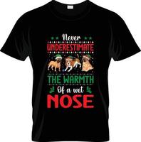 hässliches Weihnachts-T-Shirt-Design, hässlicher Weihnachts-T-Shirt-Slogan und Bekleidungsdesign, hässliche Weihnachtstypografie, hässlicher Weihnachtsvektor, hässliche Weihnachtsillustration vektor