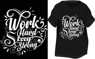 ny typografisk t-shart design vektor