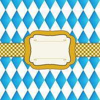 Oktoberfest-Design-Hintergrund vektor