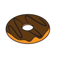 Donut-Logo-Vektor vektor