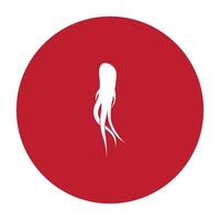 Ginseng-Logo-Vektor vektor