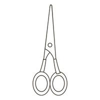 scissor logotyp vektor