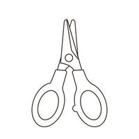 scissor logotyp vektor