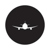 Flugzeug-Logo-Vektor vektor