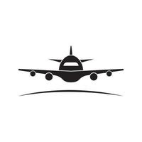 Flugzeug-Logo-Vektor vektor