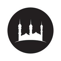 Moschee-Logo-Vektor vektor