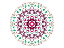 mandala design, mandala bakgrund ,mandala design för färg sida vektor