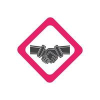 Handshake-Logo vektor
