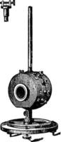 Galvonometer, Vintage-Illustration. vektor