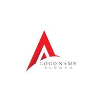 ein Brief-Logo-Business-Template-Vektor