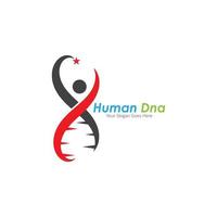 Design von Symbolen für menschliche DNA und genetische Vektoren
