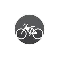 cykel vektor ikon isolerad på vit