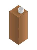 Liquid Box Öko-Verpackung vektor