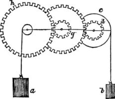 växlar, årgång illustration. vektor