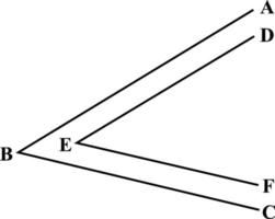 parallell vinklar, årgång illustration. vektor