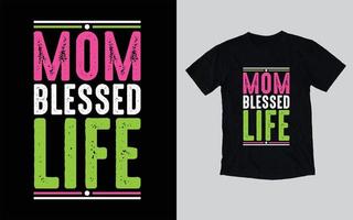 mamma typografi t-shirt mönster, Lycklig mors dag, mamma citat t-shirt mönster vektor