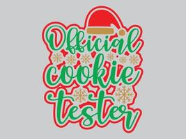 Weihnachts-T-Shirt-Design-Datei vektor