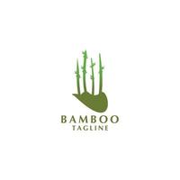 bambu logotyp design mall - vektor