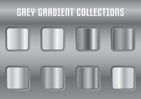 Grey Gradient Kollektionen vektor
