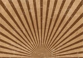 Brown Grunge Sunburst Hintergrund vektor
