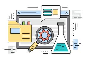 Freie Chemie Icons vektor